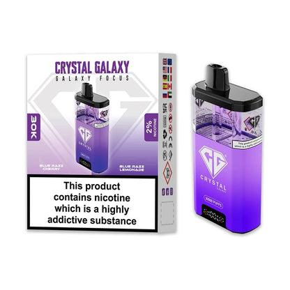 Crystal Galaxy Focus 30K Puffs Disposable Vape