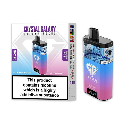 Crystal Galaxy Focus 30K Puffs Disposable Vape