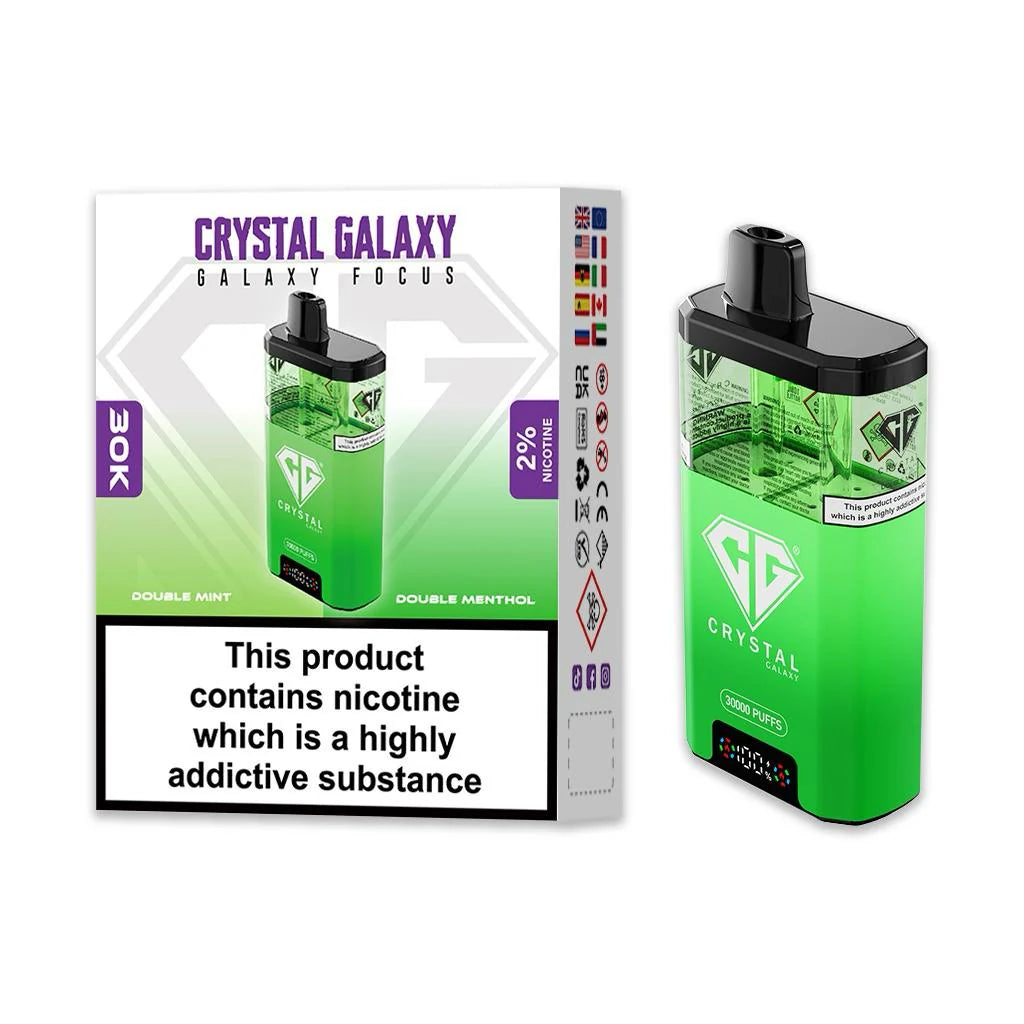 Crystal Galaxy Focus 30K Puffs Disposable Vape