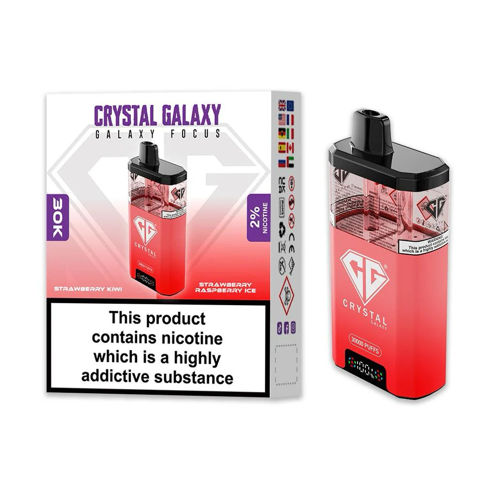 Crystal Galaxy Focus 30K Puffs Disposable Vape