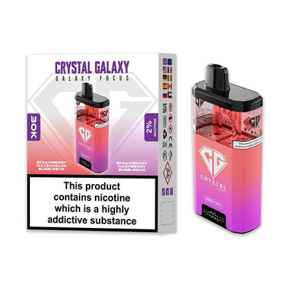 Crystal Galaxy Focus 30K Puffs Disposable Vape