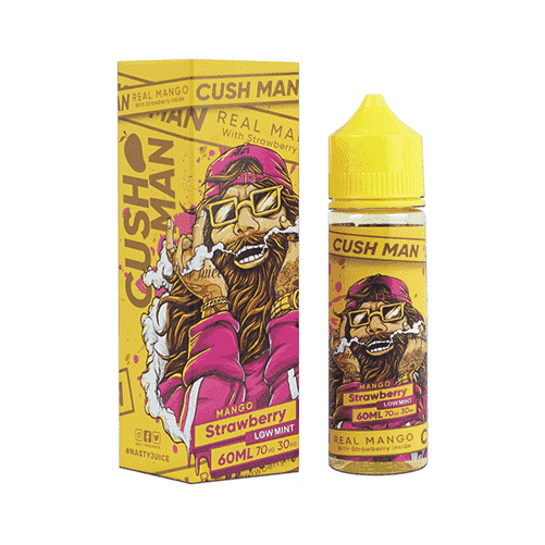 Mango Strawberry 50ml Shortfill E-Liquid by Nasty Cushman Series