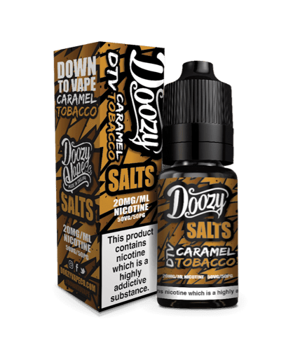 Caramel Tobacco Nic Salt E-Liquid by Doozy Salts