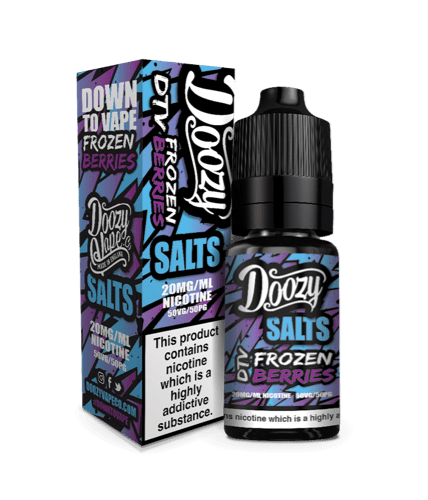 Frozen Berries Nic Salt E-Liquid by Doozy Salts