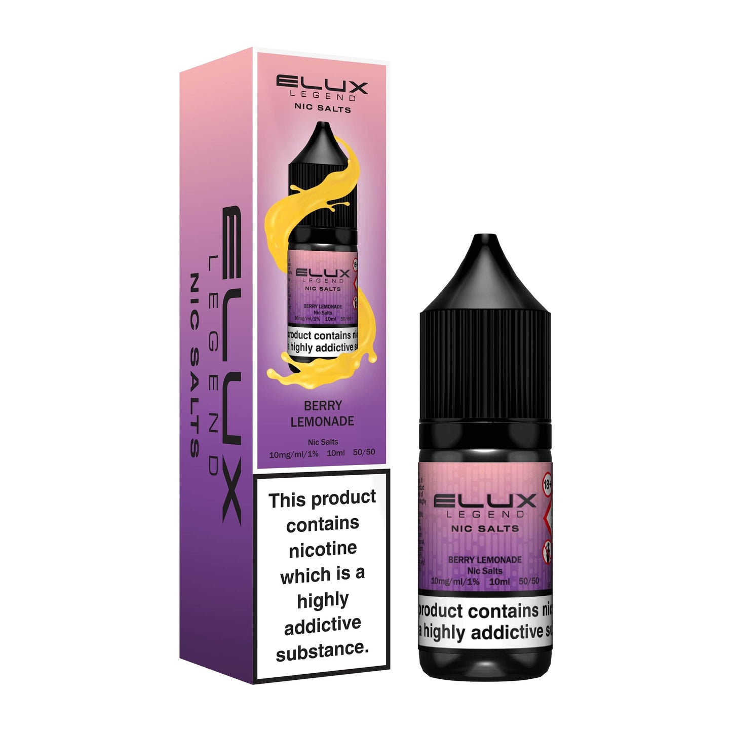 Berry Lemonade Nic Salt E-Liquid by Elux Legend