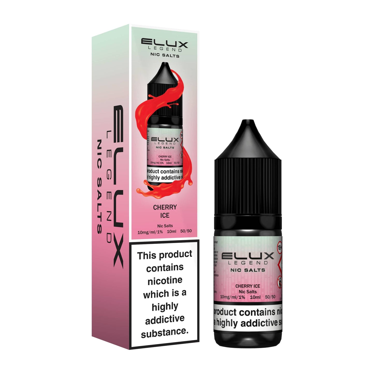 Cherry Ice Nic Salt E-Liquid by Elux Legend