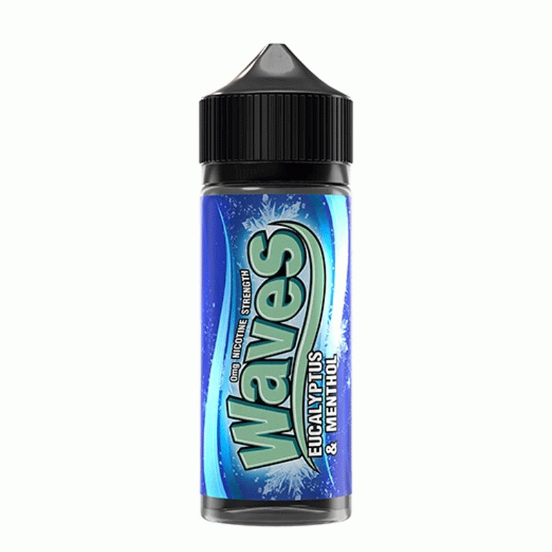 Eucalyptus & Menthol 100ml Shortfill E-Liquid by Waves