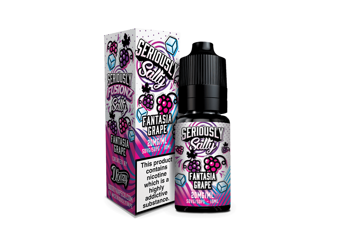 Seriously Fusionz Salty Fantasia Grape Nic Salt E-liquid