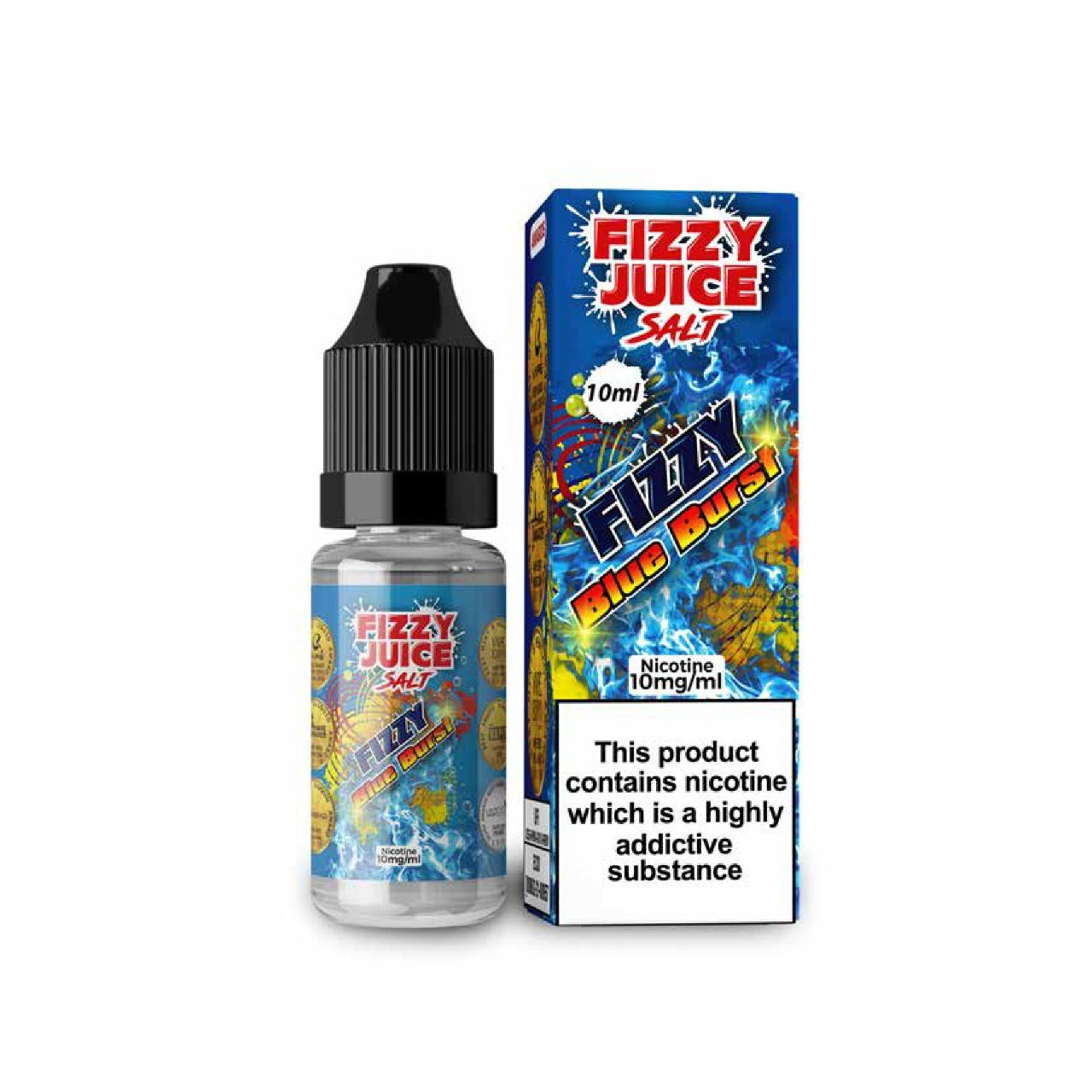 Blue Burst Nic Salt E-Liquid by Fizzy Juice