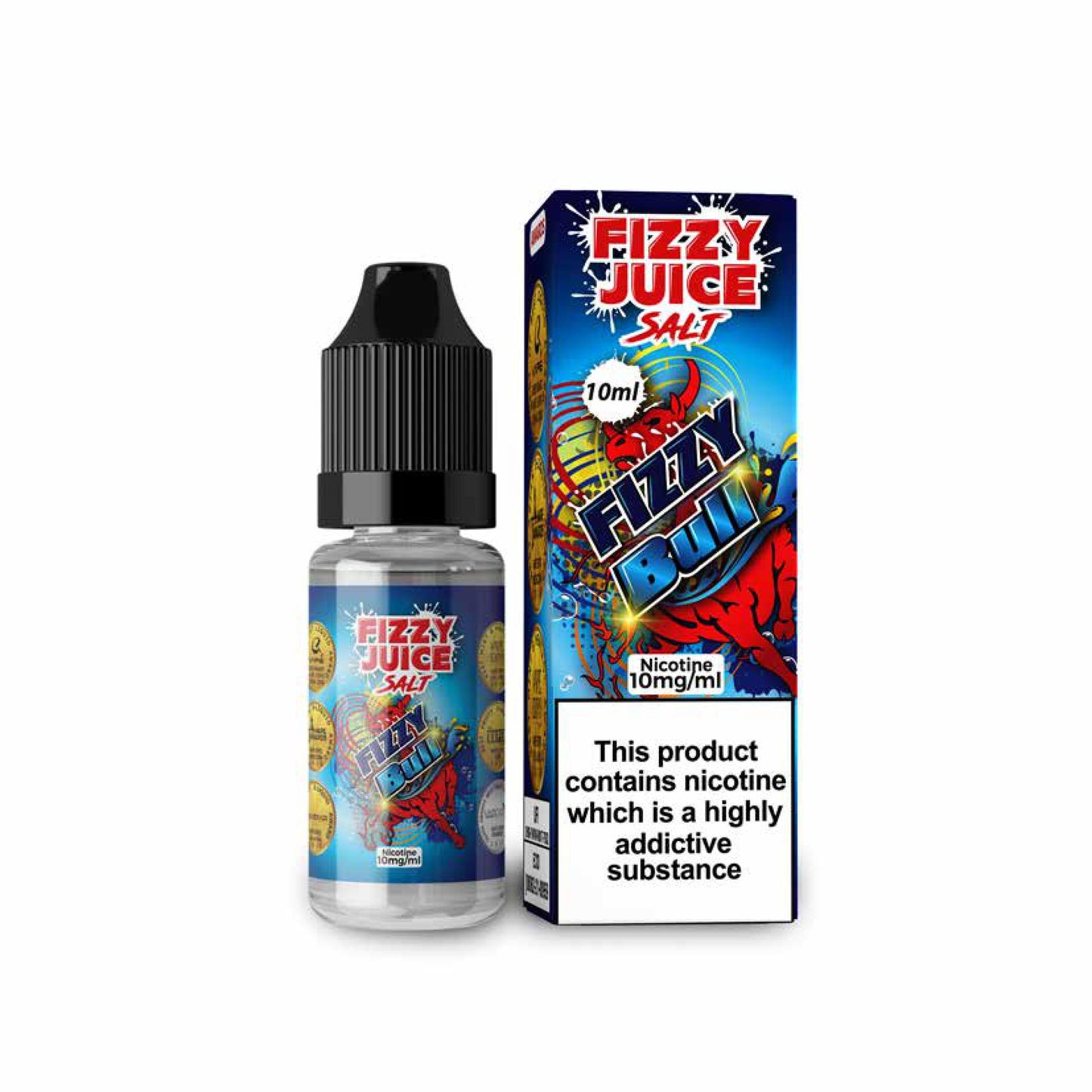 Bull Nic Salt E-Liquid by Fizzy Juice