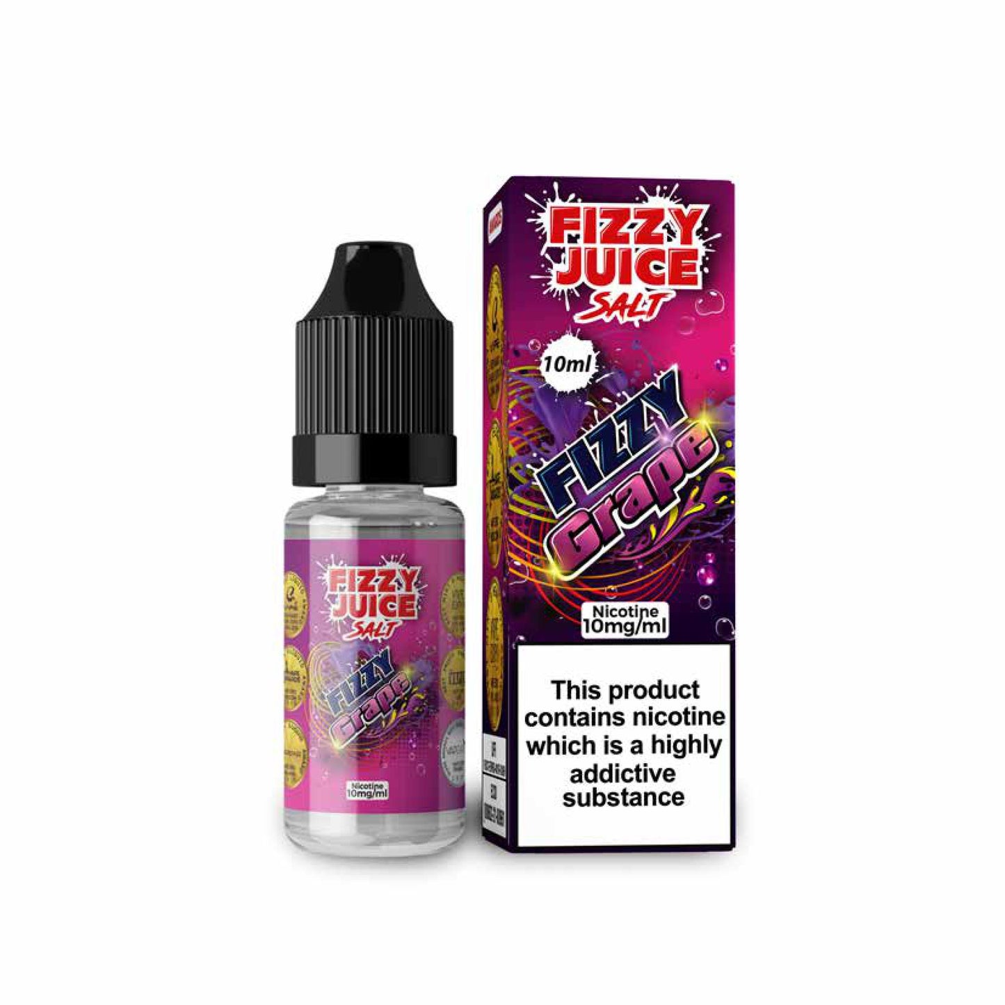 Grape Nic Salt E-Liquid by Fizzy Juice