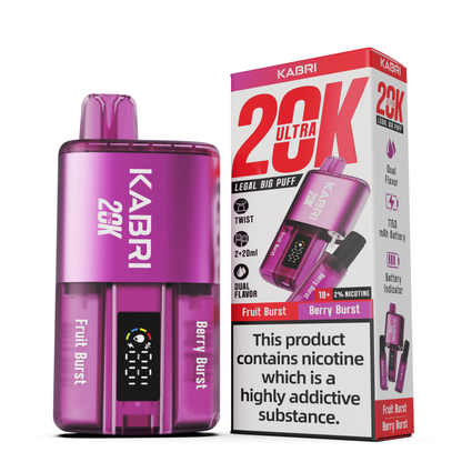 Kabri Ultra 20K Puffs Disposable Vape