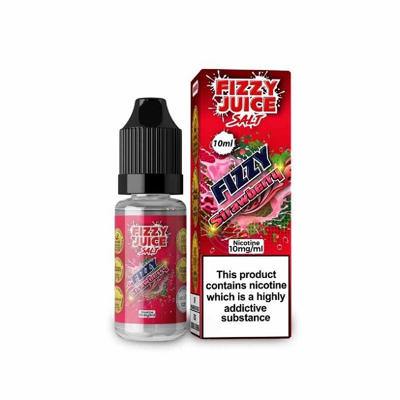 Strawberry Nic Salt E-Liquid by Fizzy Juice