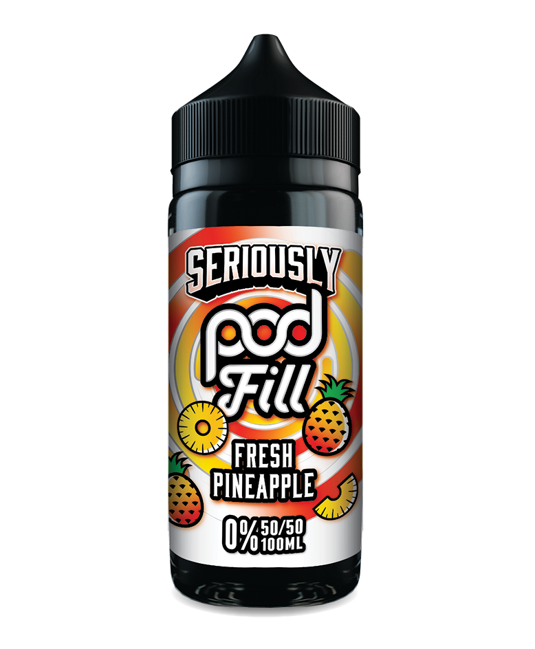 Seriously Pod Fill Fresh Pineapple 100ml Shortfill E-Liquid