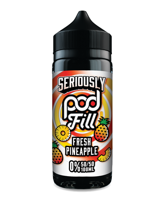 Seriously Pod Fill Fresh Pineapple 100ml Shortfill E-Liquid