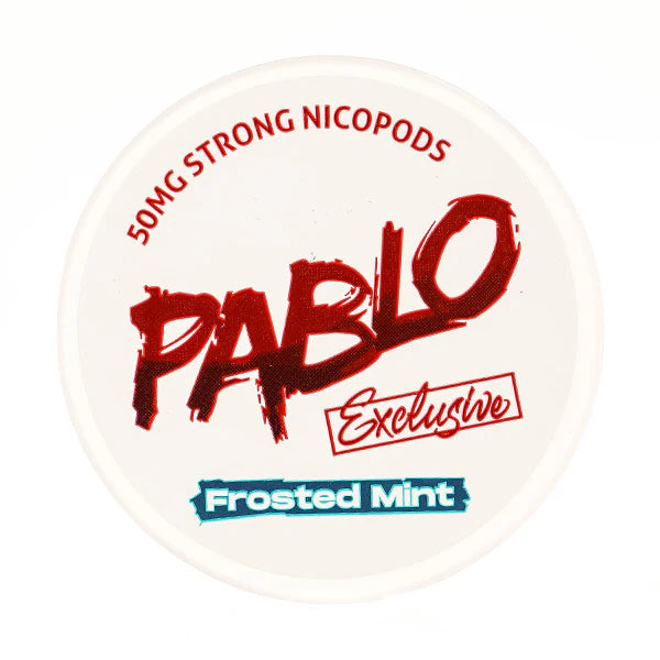 Frosted Mint Nicotine Pouches by Pablo Exclusive