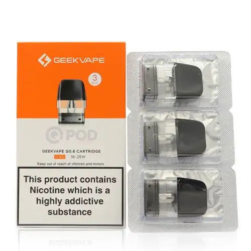 Geekvape Q Replacement Pods - Shop Vapour