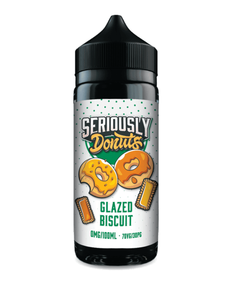 Glazed Biscuit 100mol Shortfill E-liquid by Seriously Donuts