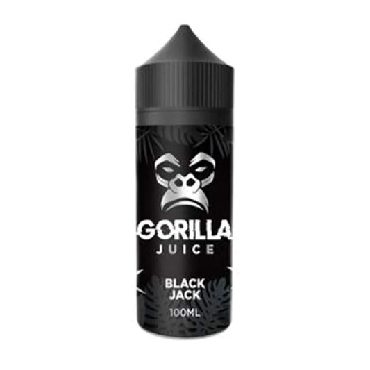 Black Jack 100ml Shortfill E-Liquid by Gorilla Juice