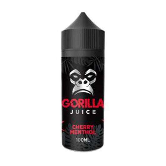 Cherry Menthol 100ml Shortfill E-Liquid by Gorilla Juice