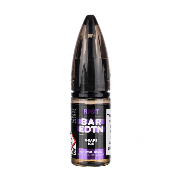 Grape Ice Nic Salt E-Liquid by Riot Bar Edition