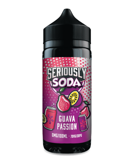 Seriously Soda Guava Passion 100ml Shortfill E-Liquid