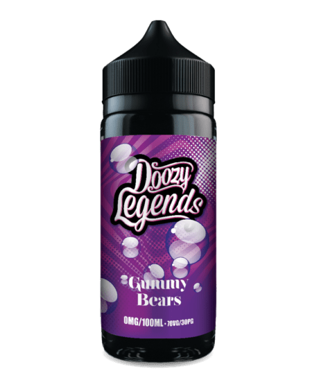 Doozy Legends Gummy Bears 100ml Shortfill E-Liquid