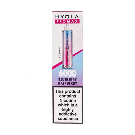 Blueberry Raspberry Hyola Pro Max 6000 Disposable Vape