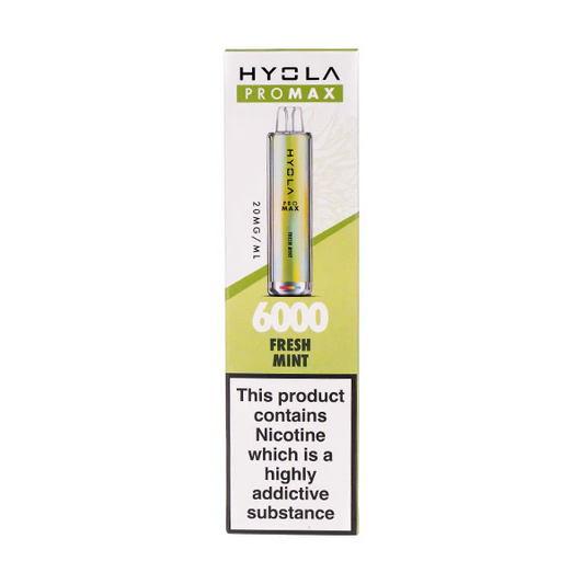 Fresh Mint Hyola Pro Max 6000 Disposable Vape