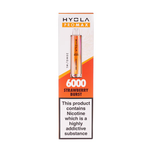 Strawberry Burst Hyola Pro Max 6000 Disposable Vape