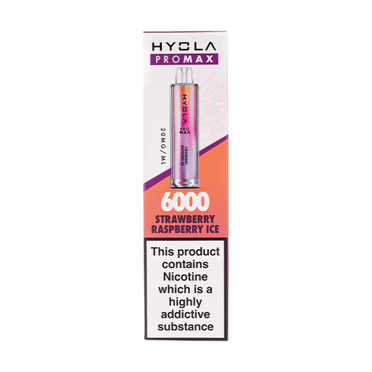 Strawberry Raspberry Ice Hyola Pro Max 6000 Disposable Vape