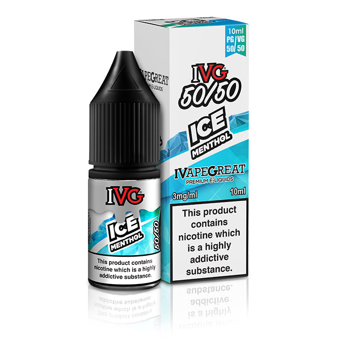 IVG 50/50 Ice Menthol 10ml E-Liquid