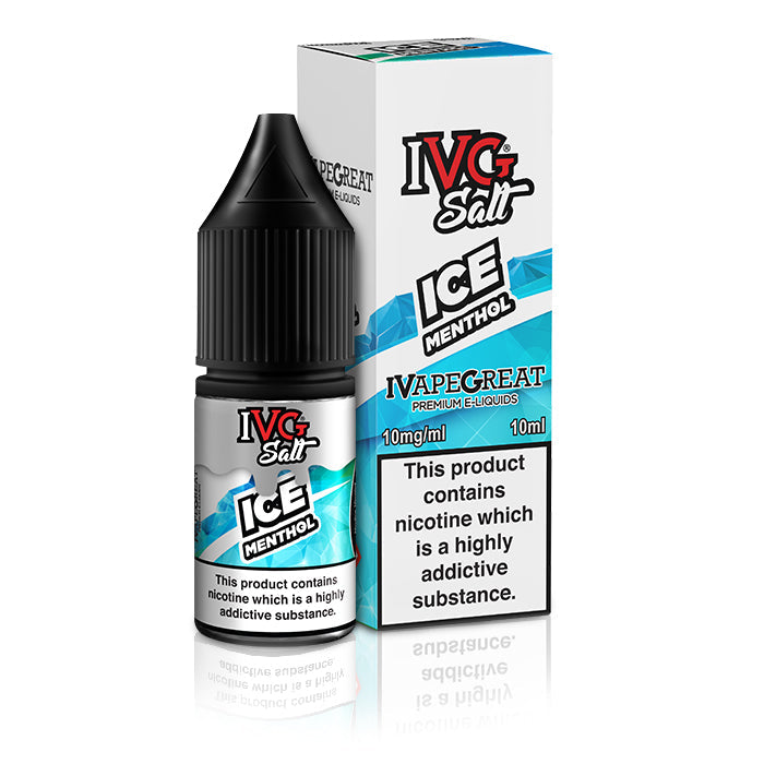 Ice Menthol Nic Salt E-Liquid by IVG Salts