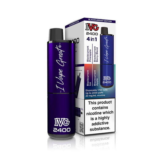 Blackcurrant Edition IVG 2400 Disposable Vape