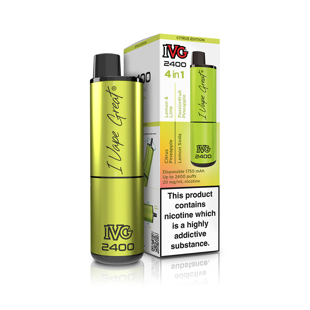 Citrus Edition IVG 2400 Disposable Vape