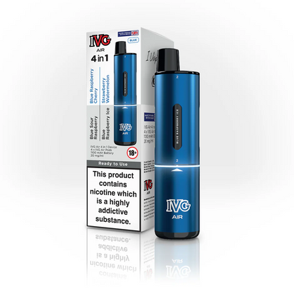 Blue IVG Air 4 in 1 Prefilled Pod Vape Kit