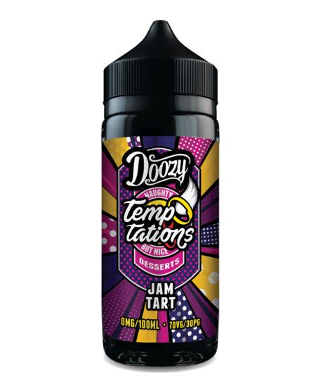 Doozy Temptations Jam Tart Shortfill E-Liquid