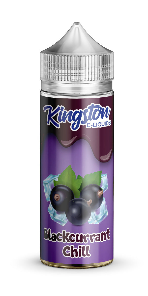 Blackcurrant Chill 100ml Shortfill E-Liquid by Kingston 50/50