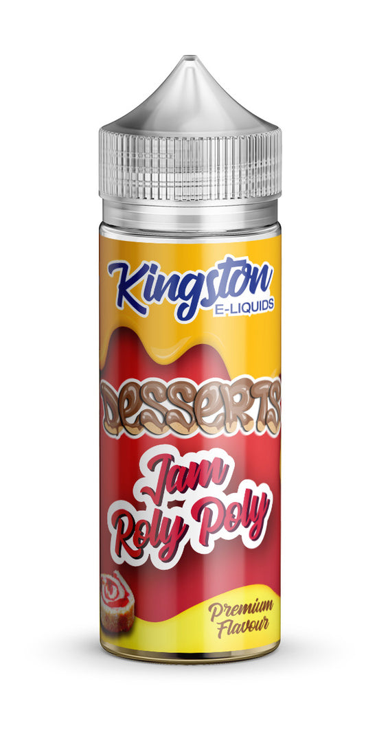 Kingston Desserts - Jam Roly Poly 100ml Shortfill E-Liquid