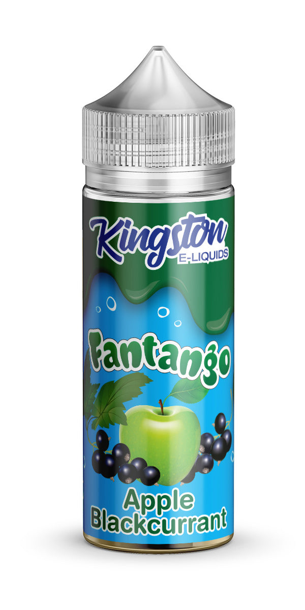 Apple & Blackcurrant 100ml Shortfill E-Liquid by Kingston Fantago