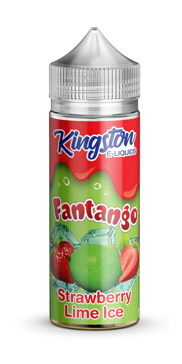 Strawberry Lime Ice 100ml Shortfill E-Liquid by Kingston Fantago