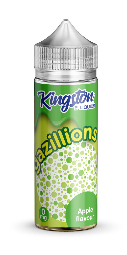 Apple 100ml Shortfill E-Liquid by Kingston Gazillions