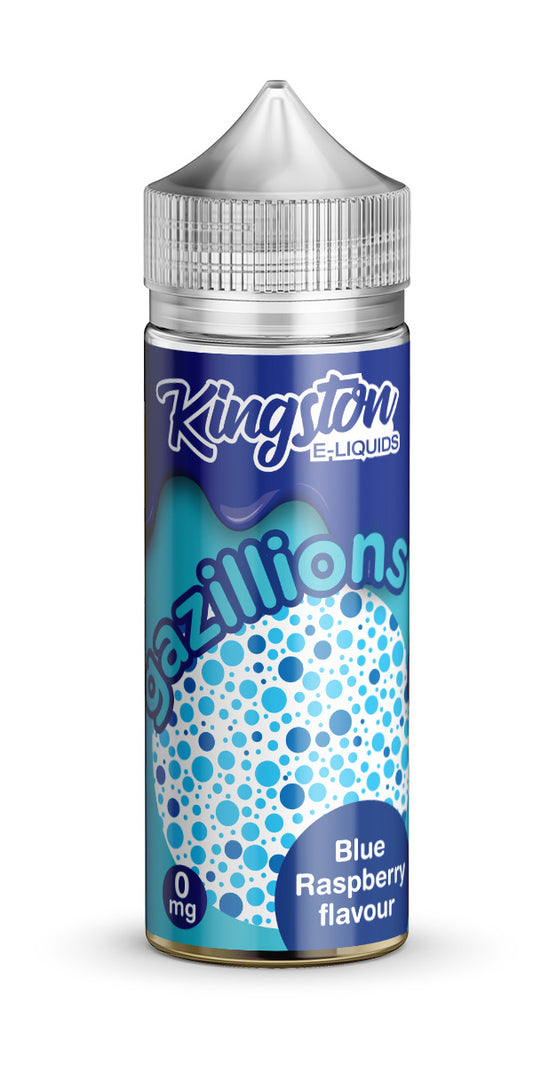 Kingston Gazillions - Blue Raspberry 100ml Shortfill E-Liquid