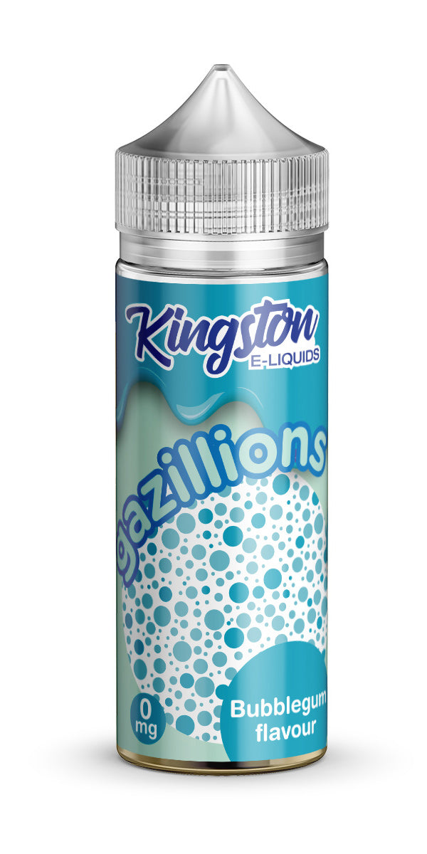 Bubblegum 100ml Shortfill E-Liquid by Kingston Gazillions