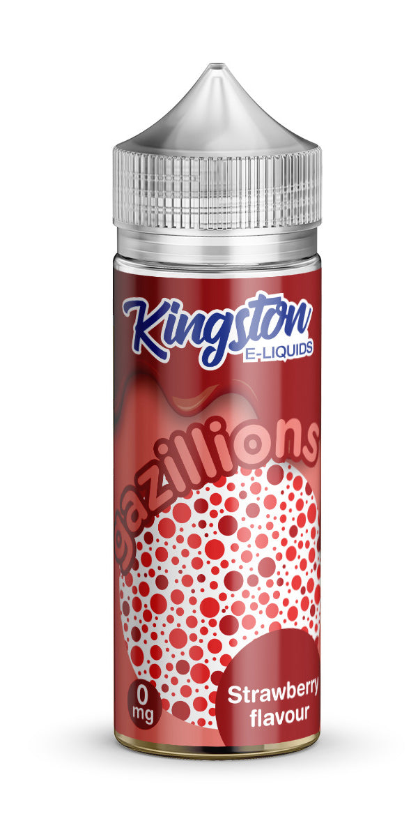 Strawberry 100ml Shortfill E-Liquid by Kingston Gazillions