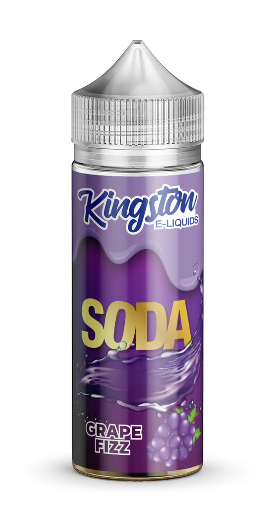 Kingston Soda - Grape Fizz 100ml Shortfill E-Liquid