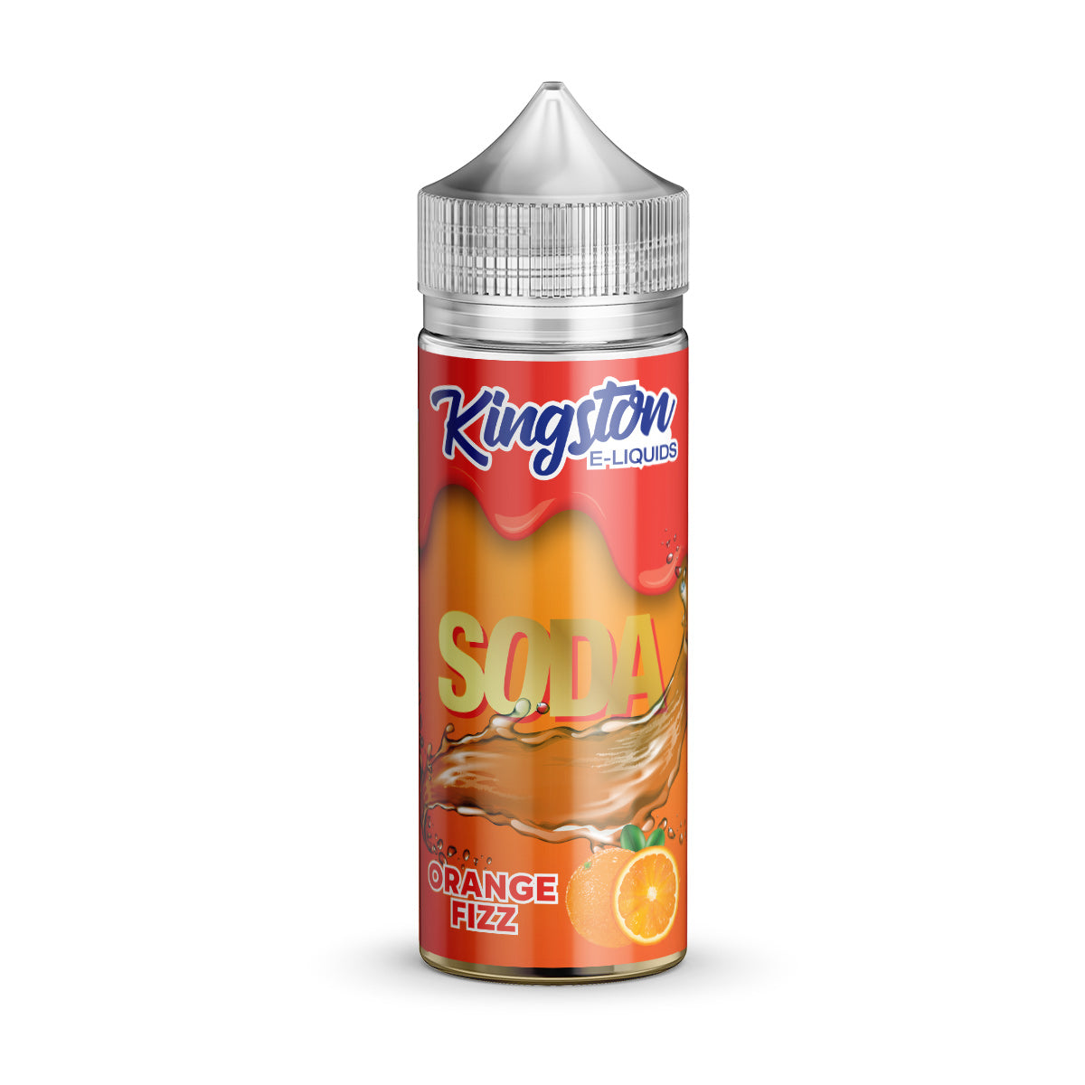 Orange Fizz 100ml Shortfill E-Liquid by Kingston Soda