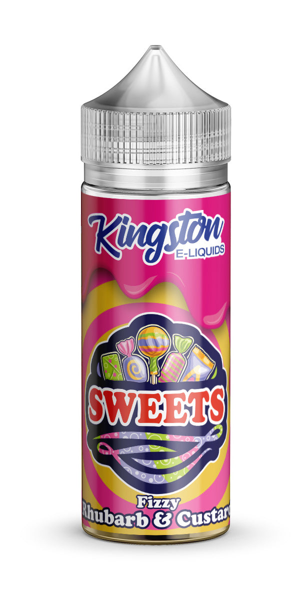 Kingston Sweets - Fizzy Rhubarb & Custard 100ml Shortfill E-Liquid