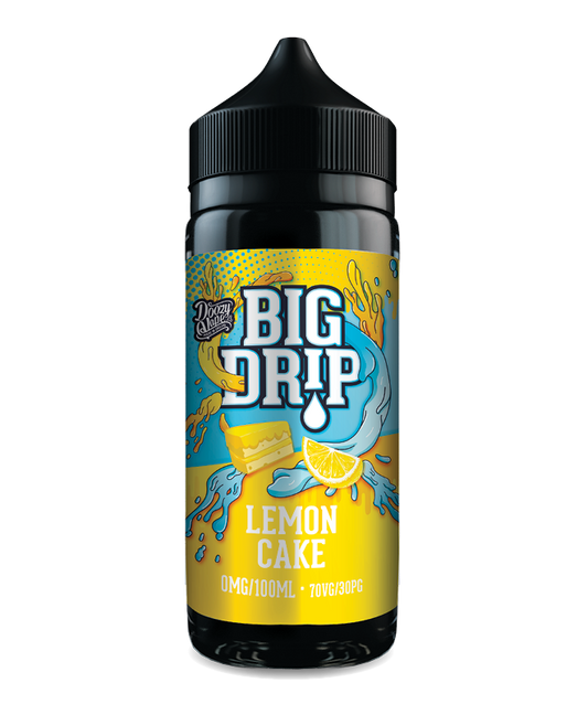 Big Drip Lemon Cake E-Liquid 100ml Shortfill E-Liquid