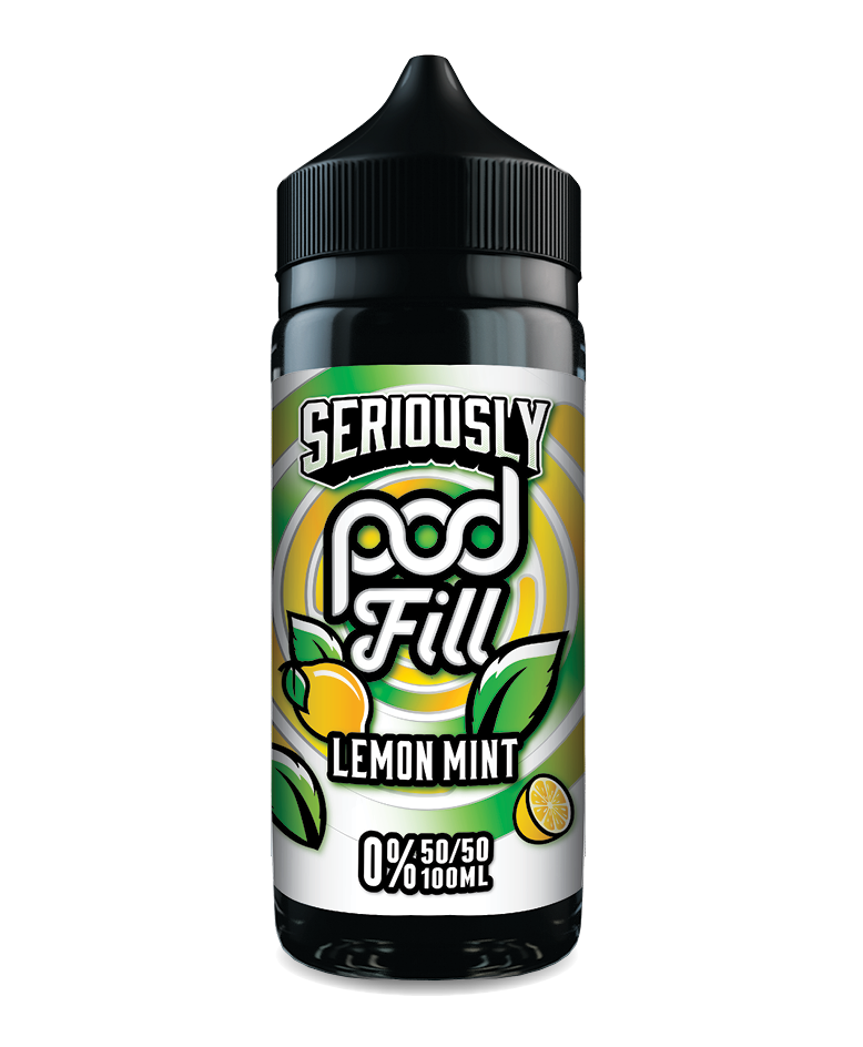 Seriously Pod Fill Lemon Mint 100ml Shortfill E-Liquid